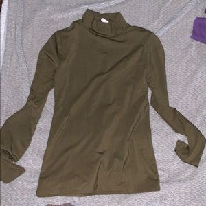 Long sleeve turtle neck shirt
